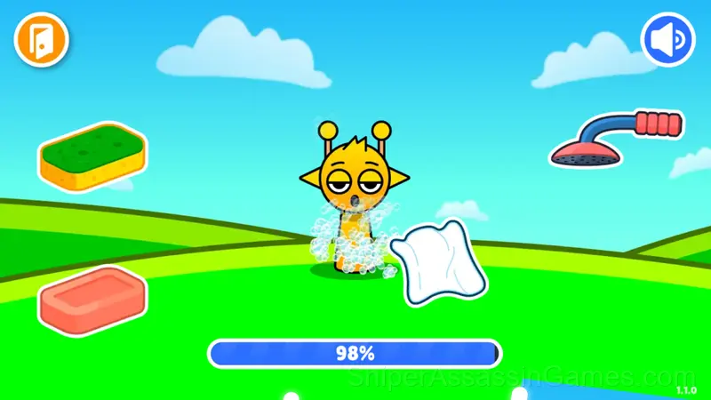 Sprunki ASMR Squish Mod gameplay screenshot 2