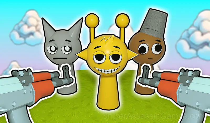 Play Sprunks 3D: Find and Destroy!