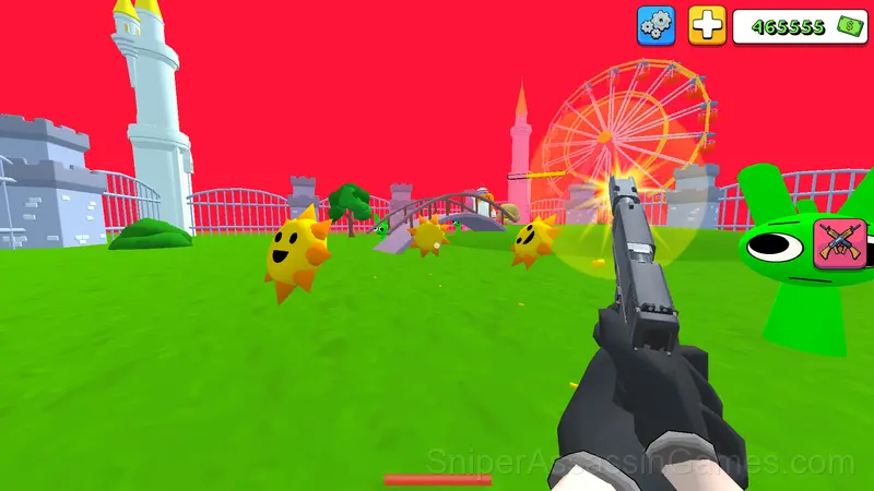 Sprunks 3D: Find and Destroy! gameplay screenshot 3