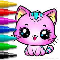 Cat Coloring Game