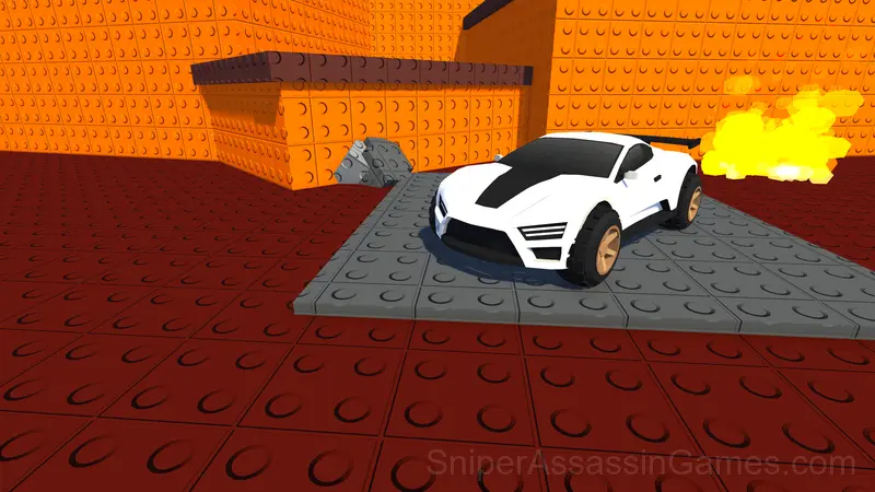 Obby Driving: 1-2 Players gameplay screenshot 2