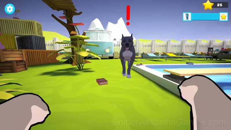 Cat & Granny: Escape gameplay screenshot 2