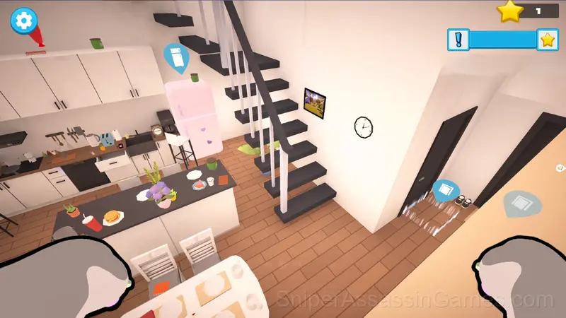 Cat & Granny: Escape gameplay screenshot 3