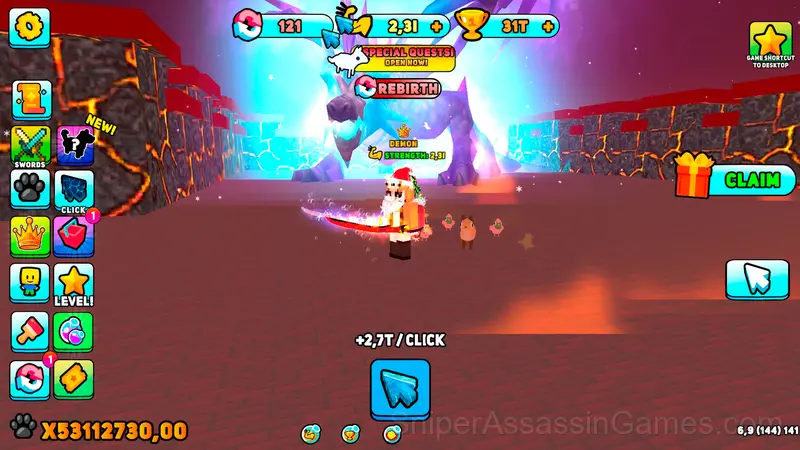 Obby: Master of the Sword gameplay screenshot 1