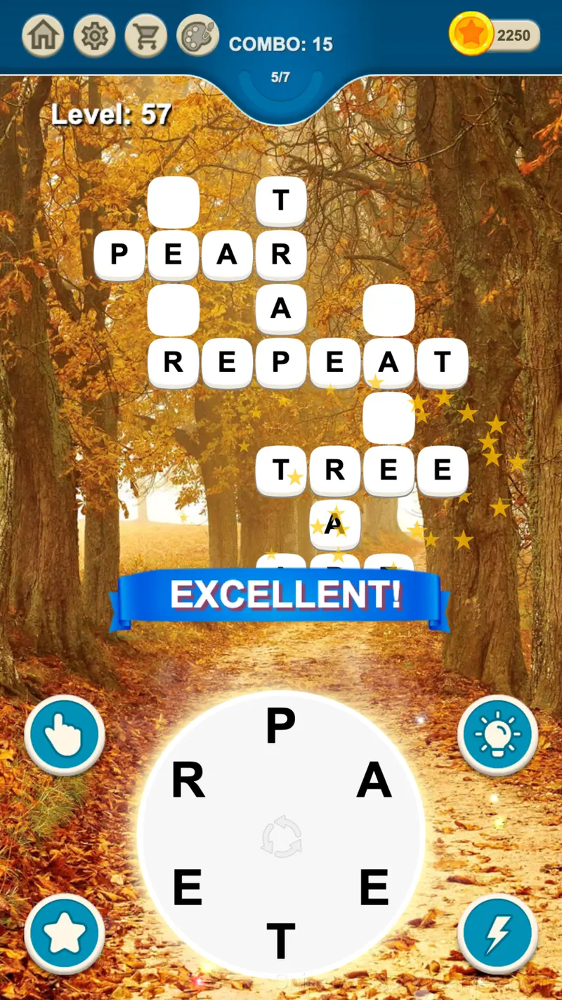 Connect words gameplay screenshot 2