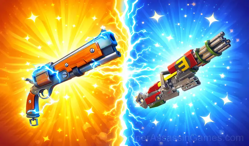 Play GunClans: Weapon Run Master