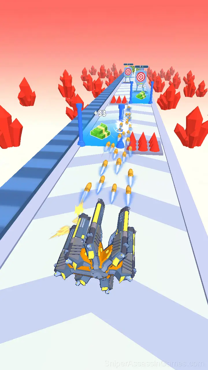 GunClans: Weapon Run Master gameplay screenshot 1