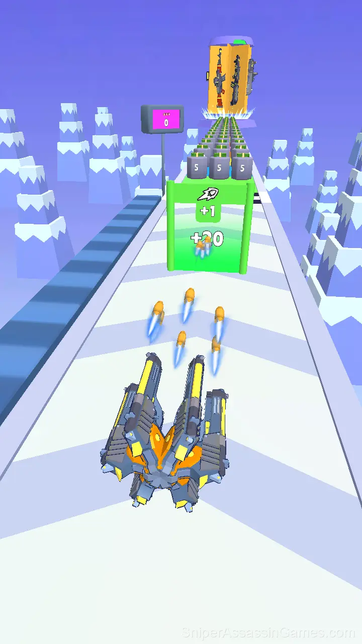 GunClans: Weapon Run Master gameplay screenshot 2