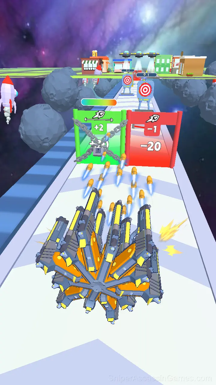 GunClans: Weapon Run Master gameplay screenshot 3