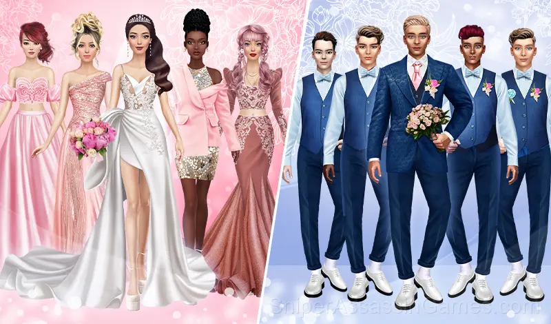 Play Wedding Stylist Dress Up Games