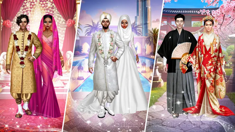 Wedding Stylist Dress Up Games gameplay screenshot 2