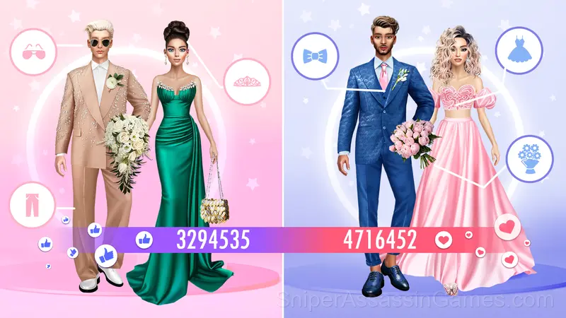 Wedding Stylist Dress Up Games gameplay screenshot 5
