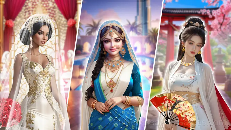 Wedding Stylist Dress Up Games gameplay screenshot 6