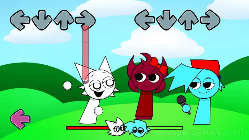 Friday Night Funkin': Sprunki gameplay screenshot 1