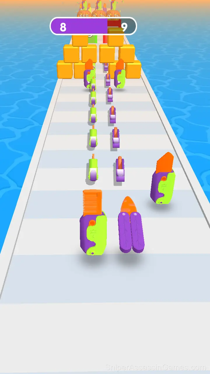 Good Knife Run! gameplay screenshot 2