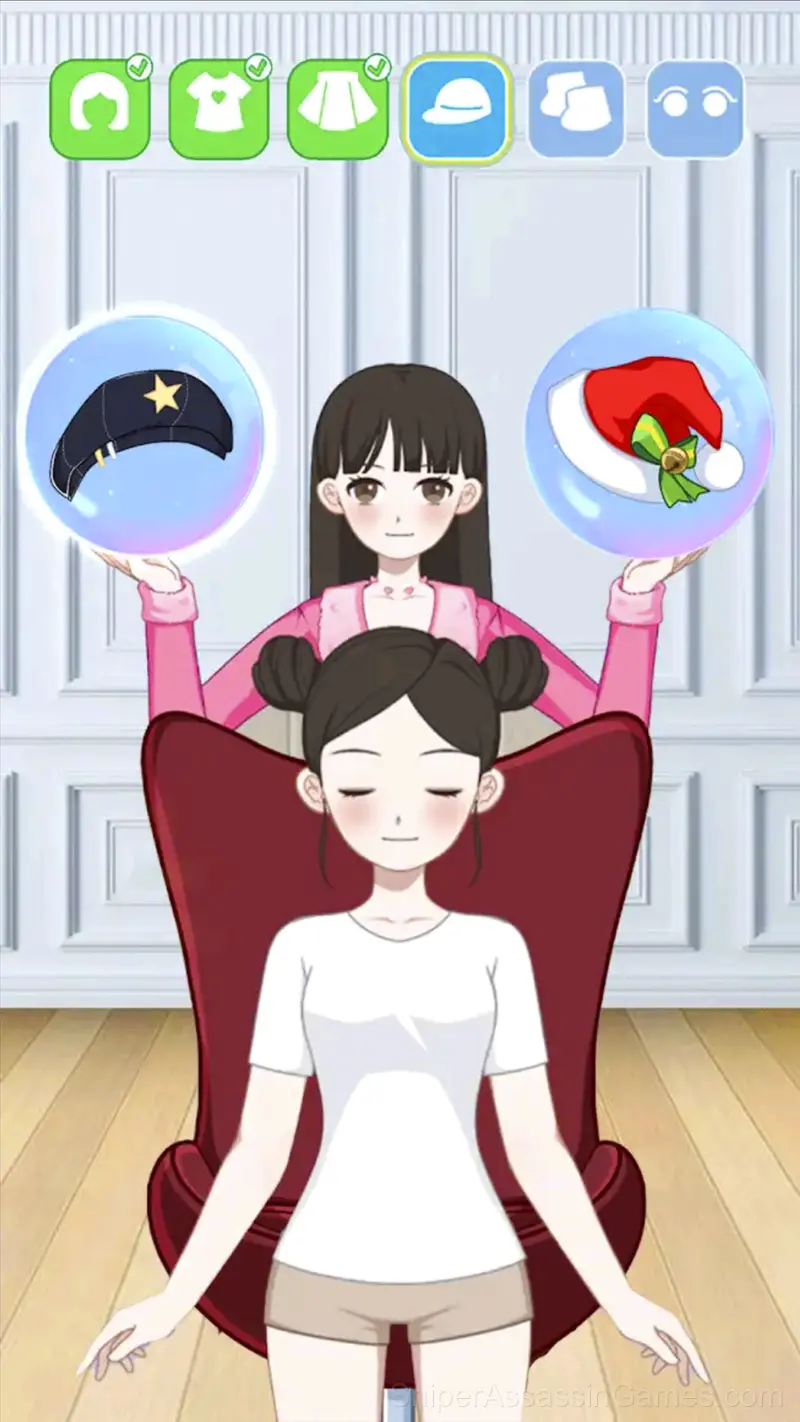 Left or Right: Anime Dress Up gameplay screenshot 1