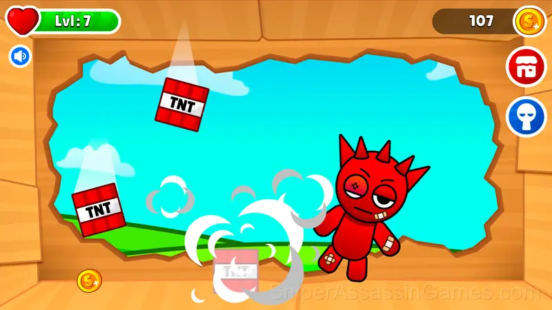 Sprunki Playground Mod - Ragdoll Sandbox gameplay screenshot 2