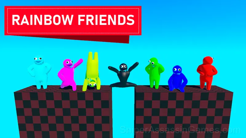 Beat the Rainbow Man: Box Playground! gameplay screenshot 2