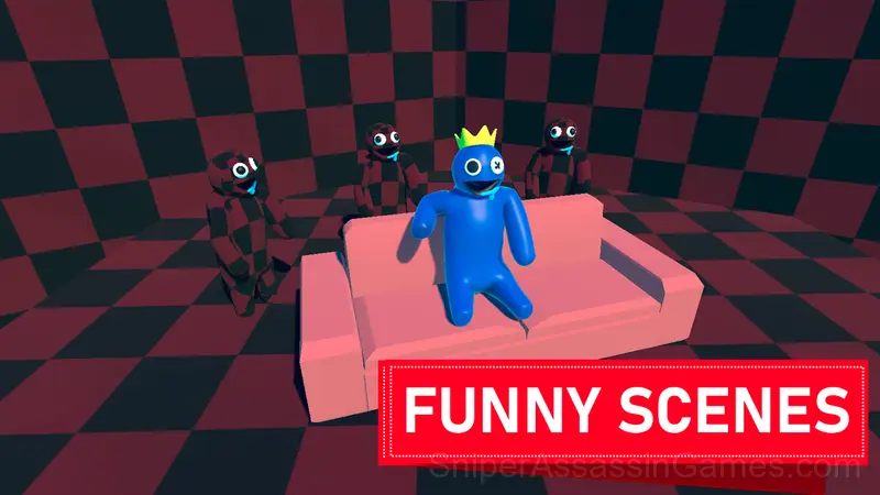 Beat the Rainbow Man: Box Playground! gameplay screenshot 3
