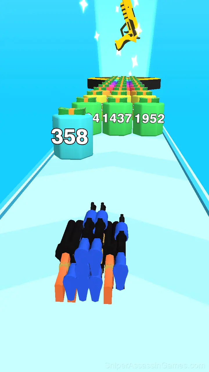 Gun Clone: Weapon Battle Run gameplay screenshot 2