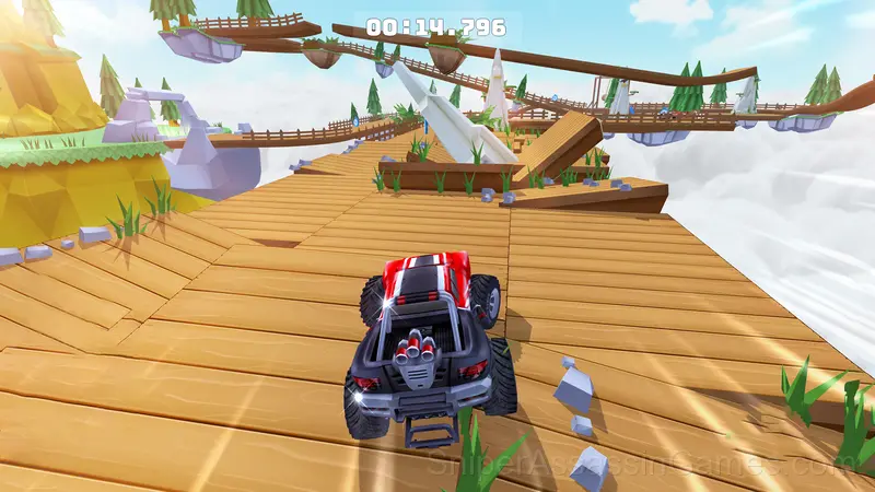 Monster Truck - Sky Racing 4x4 gameplay screenshot 2