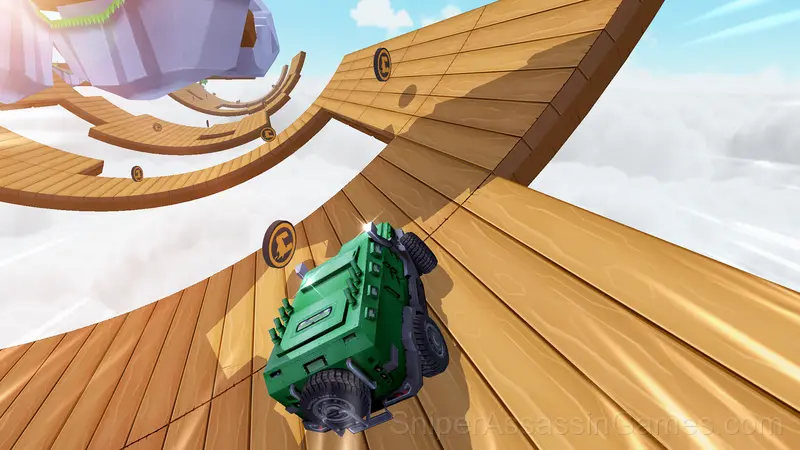 Monster Truck - Sky Racing 4x4 gameplay screenshot 3