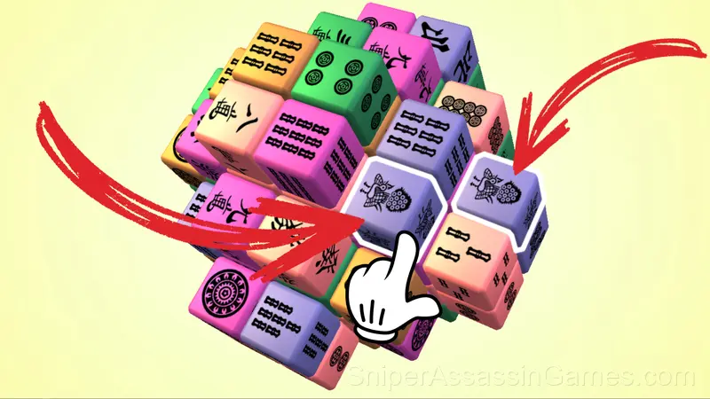 Find a Couple: Puzzle Cube gameplay screenshot 1