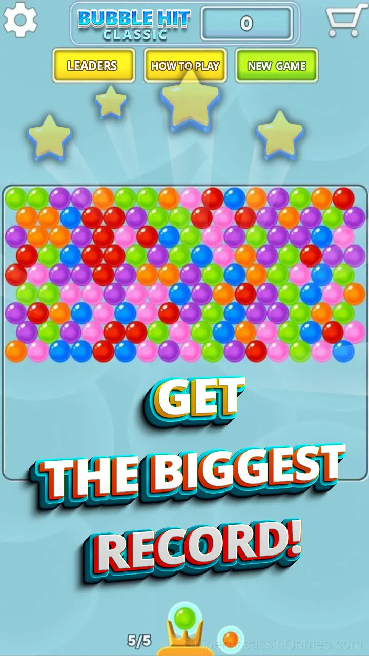 Bubble Hit Classic gameplay screenshot 1