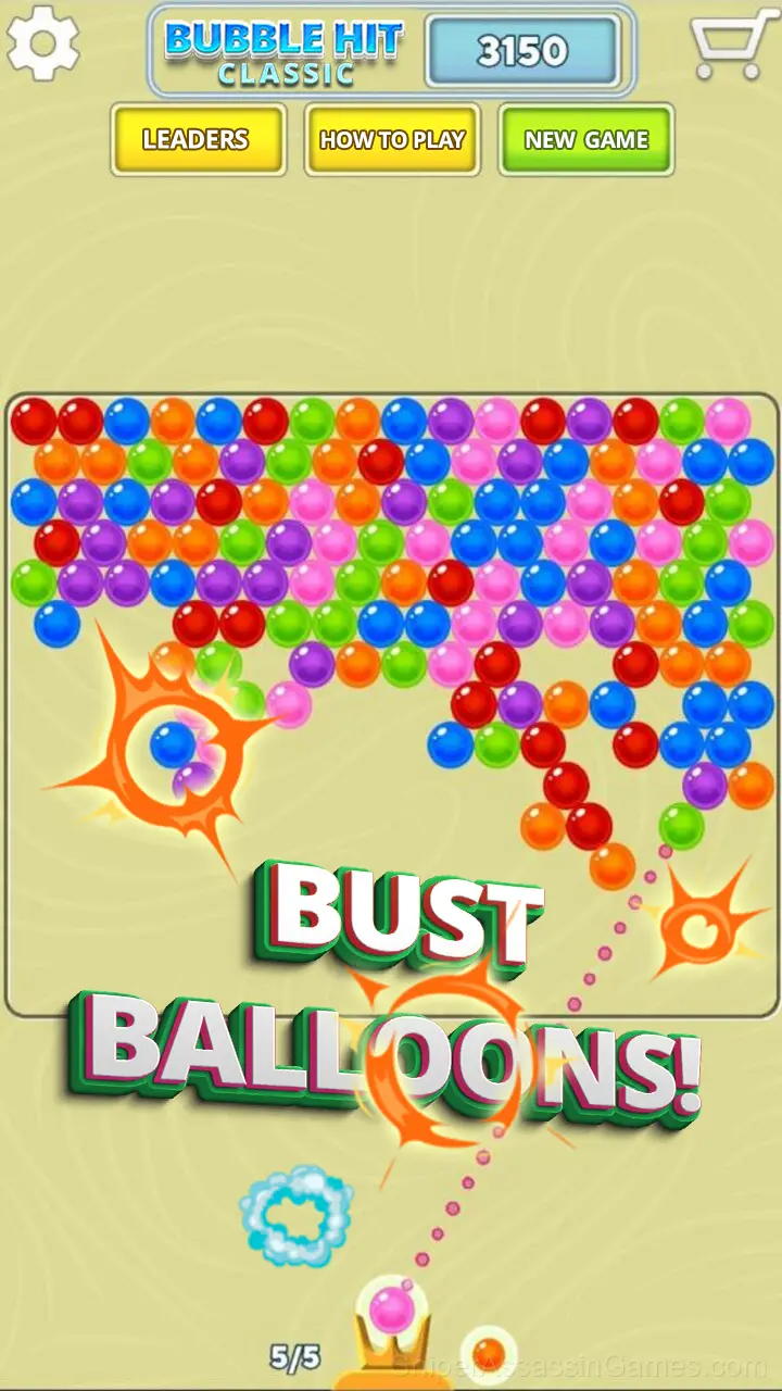 Bubble Hit Classic gameplay screenshot 2
