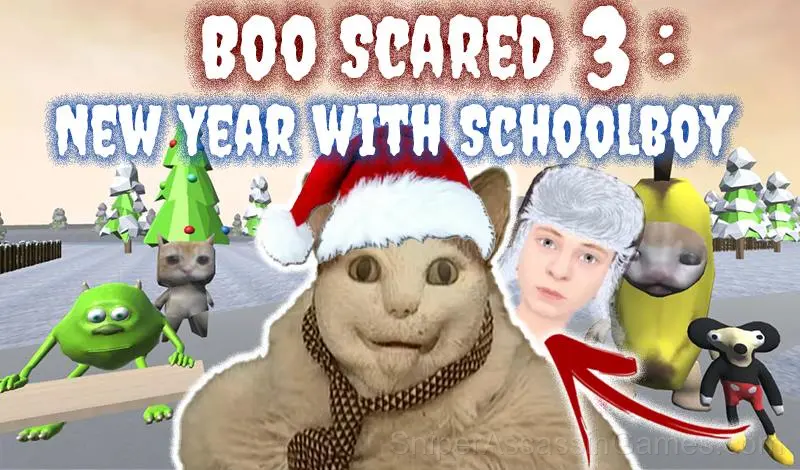 Play Boo Scared 3: New Year with Schoolboy