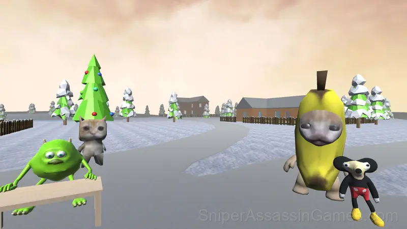 Boo Scared 3: New Year with Schoolboy gameplay screenshot 1