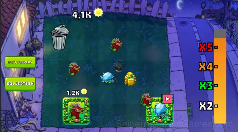 Merger plants Fusion mode gameplay screenshot 1