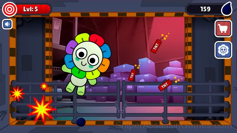 Dandy's World Playground Ragdoll Sandbox gameplay screenshot 1