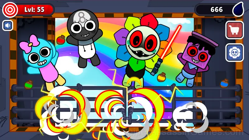 Dandy's World Playground Ragdoll Sandbox gameplay screenshot 3