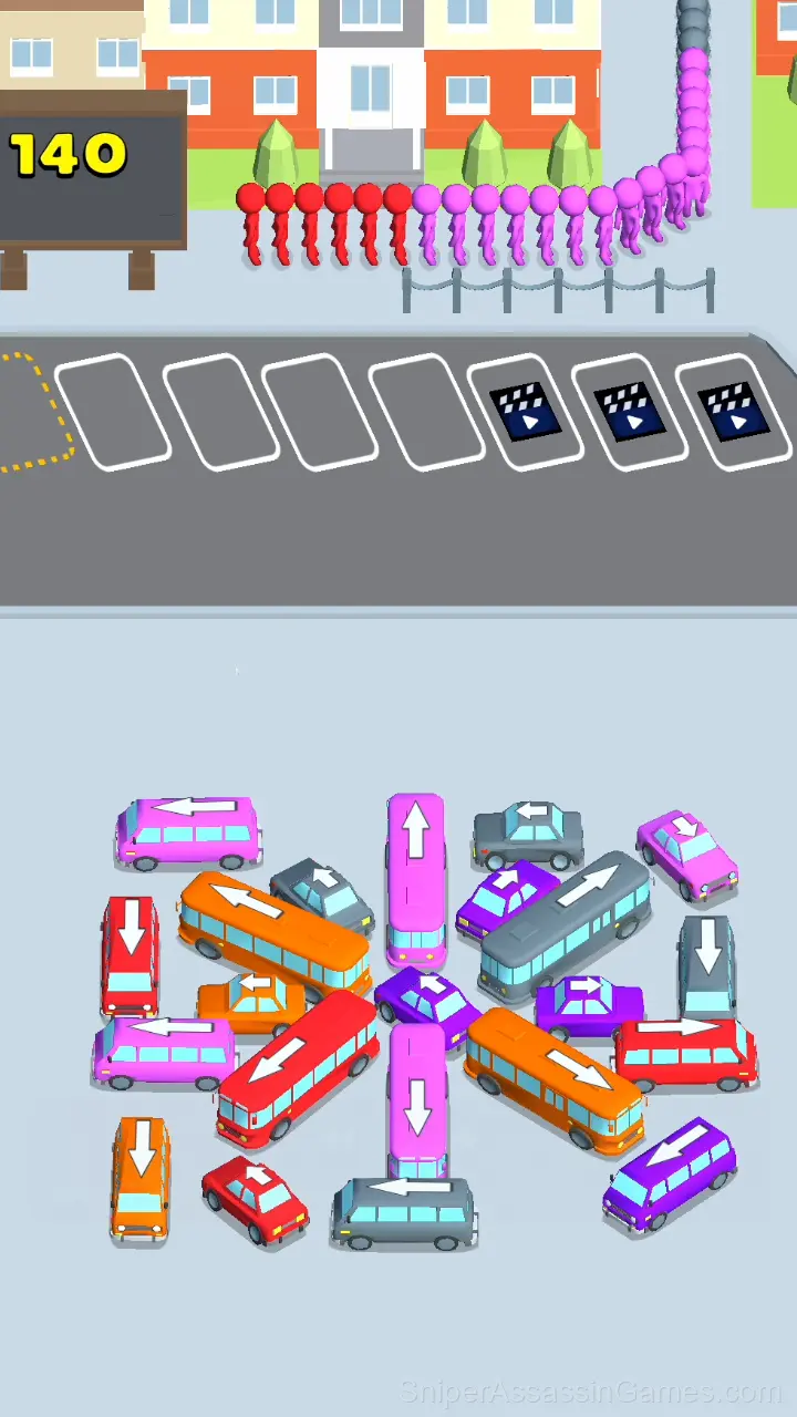 Bus Escape: Clear Jam gameplay screenshot 1