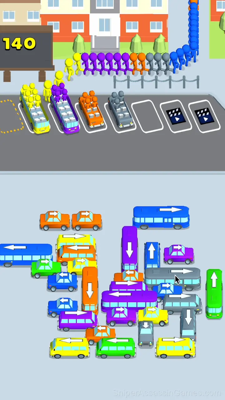 Bus Escape: Clear Jam gameplay screenshot 2