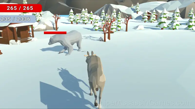 Winter Evolution of Forest Monsters gameplay screenshot 1