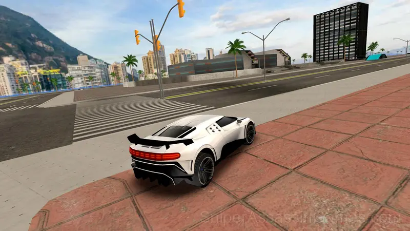 Sports cars and city gameplay screenshot 2