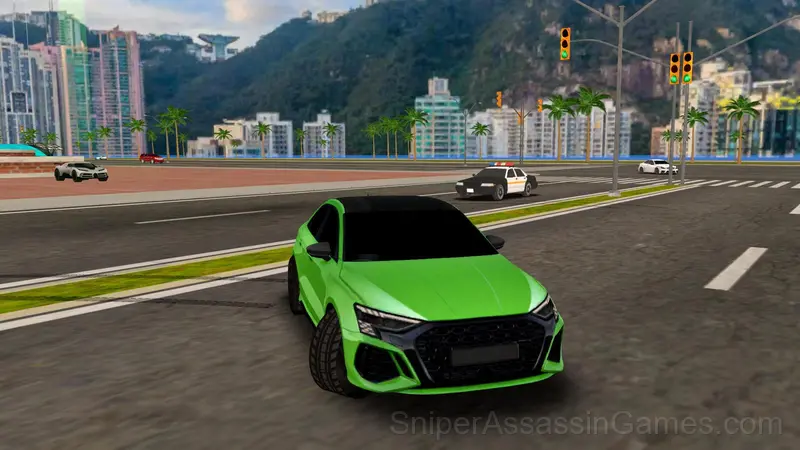 Sports cars and city gameplay screenshot 3
