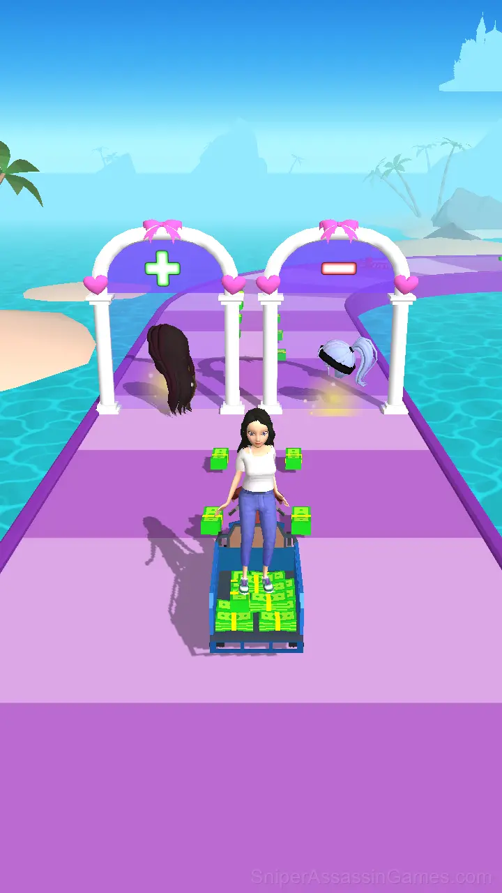 Fashion Queen: Dress Run gameplay screenshot 1