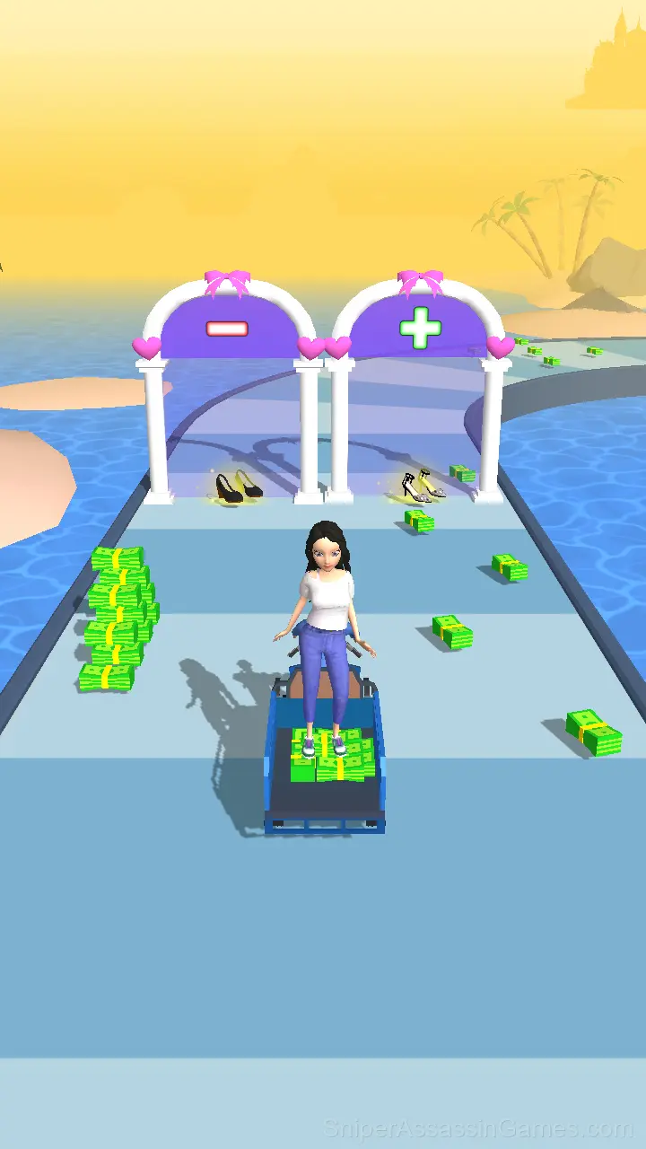 Fashion Queen: Dress Run gameplay screenshot 3