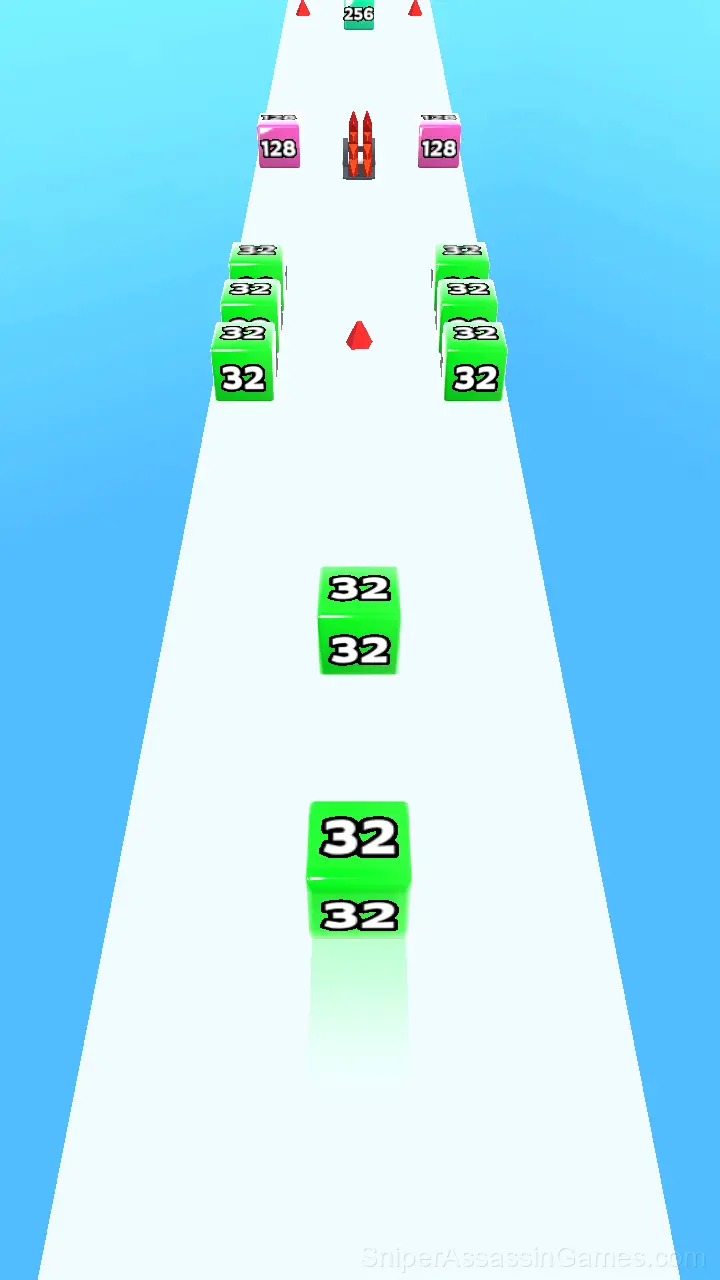 2048 Go Go gameplay screenshot 1