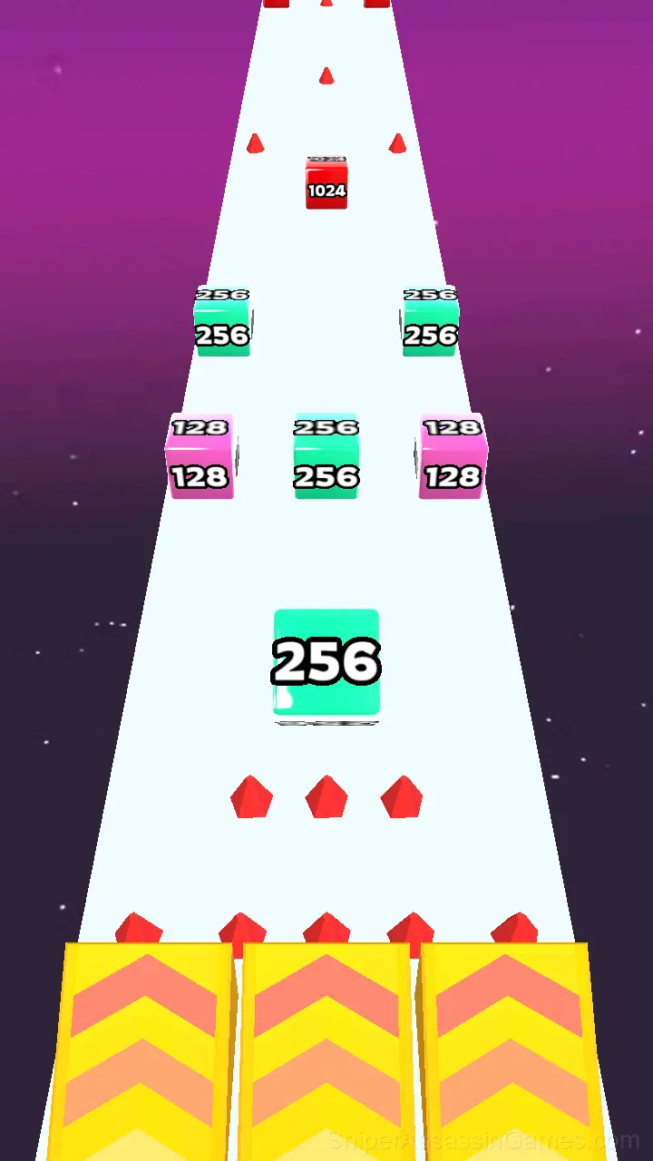 2048 Go Go gameplay screenshot 2
