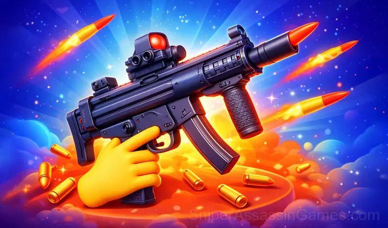 Play Gun Crafter Run: Merge & Shoot
