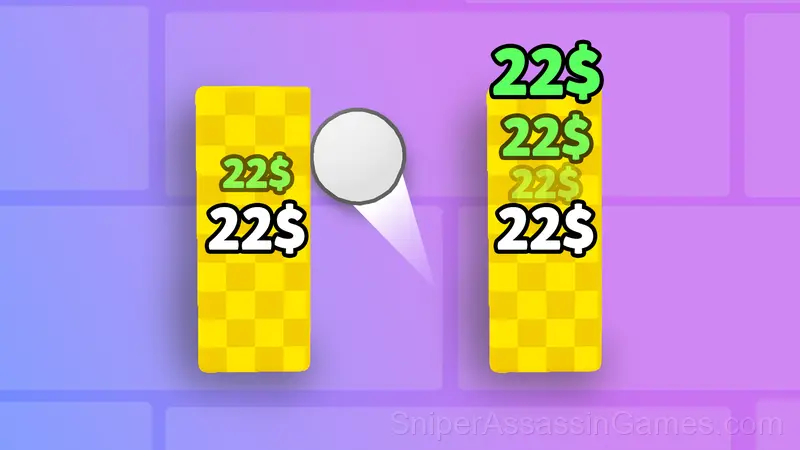 Money ping pong gameplay screenshot 2