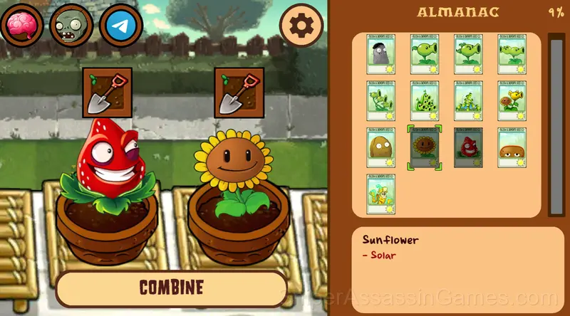Plants vs Zombies: Alchemy gameplay screenshot 1