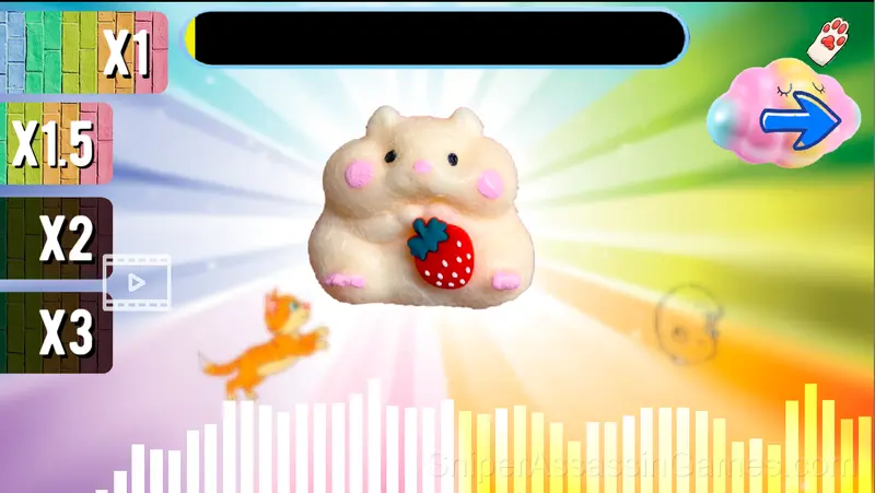 Squish taba-paws, hamsters and music! gameplay screenshot 1