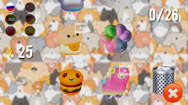 Squish taba-paws, hamsters and music! gameplay screenshot 3