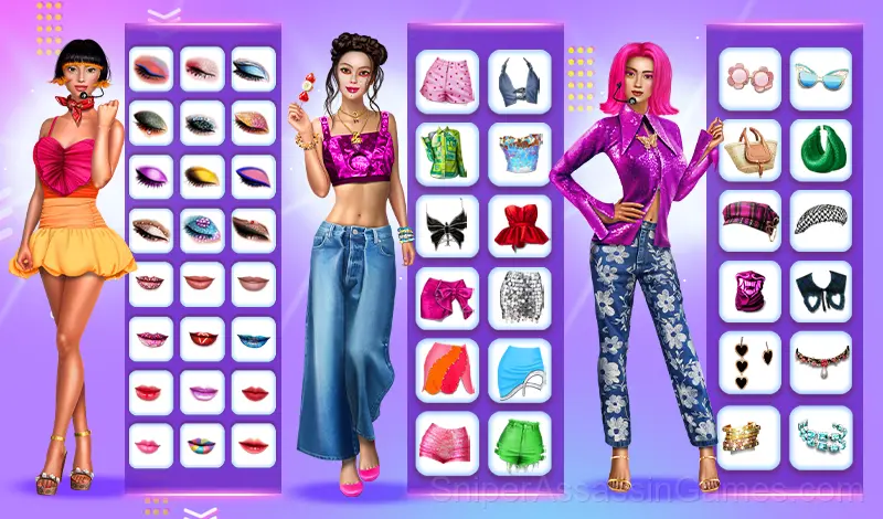 Play Kpop Girls Dress Up Challenge