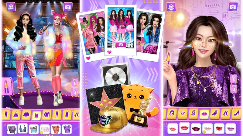 Kpop Girls Dress Up Challenge gameplay screenshot 2